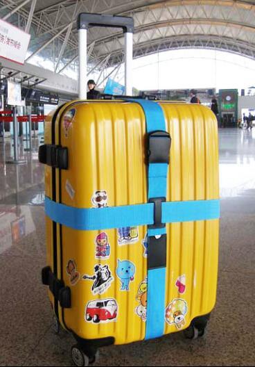 托运行李带 绑箱带 捆箱带 十字 打包带