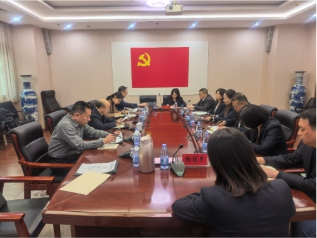 栾建章主任带队赴外服公司调研并听取意见建议